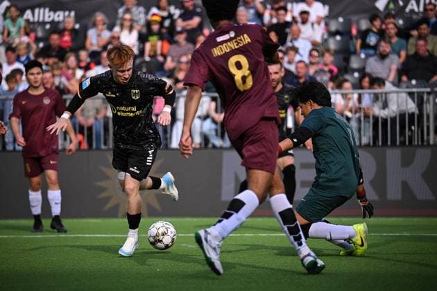 2026 Socca World Cup ** FOR EDITORIAL USE ONLY ** EDITORIAL USE ONLY ** p Germany will face Indonesia at the Socca World Cup on September 1, 2026, in Essen. The Socca World Cup, the world championship in small-field soccer, will take place from August 28 to September 6 at Kennedyplatz in Essen, Germany. Essen, Germany. Copyright SocratesxTassos Copyright: SocratesxTassos doc87ey0kmg0qs1742zfvgw ,EDITORIAL USE ONLY Copyright: SocratesxTassos