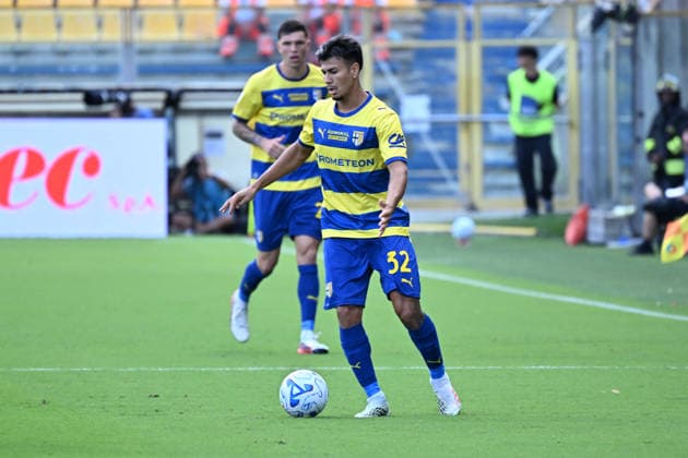 IPA88004642 - Christian Ordonez of Parma Calcio 1913 during the soccer match between Parma Calcio 1913 and US Cremonese, the Round of 16 of the 2026–2027 Frecciarossa Italian Cup, at Ennio Tardini Stadium on September 1, 2026, in Parma, Italy.  Copyright: xRobertoxTommasini IPAxSportx xx 88004642
