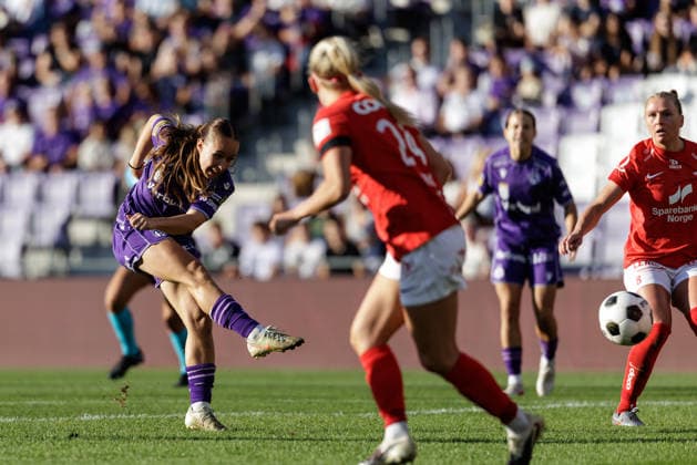 SOCCER - WCL, A.Wien vs Brann VIENNA,AUSTRIA,01.SEP.26 - SOCCER - UEFA Women s Champions League, qualification, FK Austria Wien vs SK Brann Bergen. Image shows Valentina Poetzl (A.Wien).  GEPAxpictures xArminxRauthner