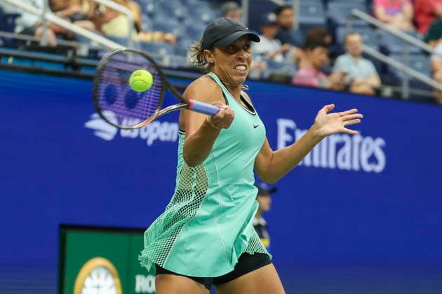 US Open tennis tournament - Day 3 Madison Keys of the US in action against Alina Korneeva of Russia during the Women™s Singles round one of the US Open Tennis Championships at the USTA Billie Jean King National Tennis Center in Flushing Meadows, New York, USA, 01 September 2026. The 2026 US Open tournament runs from 23 August through 13 September. FLUSHING MEADOWS NEW YORK United States  Copyright: xSARAHxYENESELx
