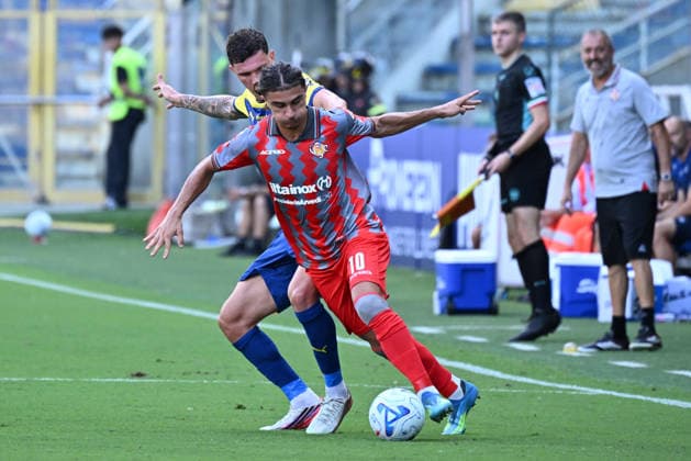 Parma Calcio v Cremonese - Coppa Italia Adin Licina of US Cremonese is in action during the soccer match between Parma Calcio 1913 and US Cremonese, the 16th leg of the Frecciarossa Italian Cup 2026 2027, at Ennio Tardini Stadium in Parma, Italy, on September 1, 2026. Parma Italy Italy  Copyright: xRobertoxTommasinix originalFilename:tommasini-parmacal260901_np5x9.jpg