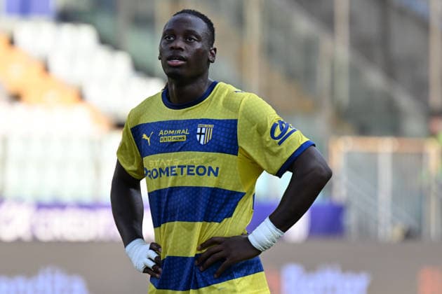 Parma Calcio v Cremonese - Coppa Italia Nesta Elphege of Parma Calcio 1913 reacts during the soccer match between Parma Calcio 1913 and US Cremonese, the 16th leg of the Frecciarossa Italian Cup 2026 2027, at Ennio Tardini Stadium in Parma, Italy, on September 1, 2026. Parma Italy Italy  Copyright: xRobertoxTommasinix originalFilename:tommasini-parmacal260901_npZ6R.jpg