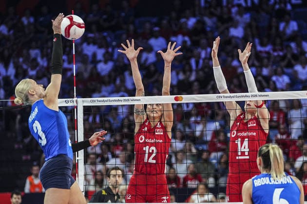 Volleyball, Women’s, European Championships, Turkey v Azerbaijan