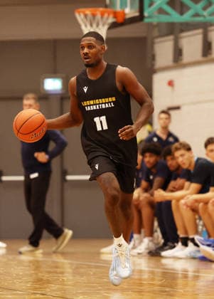 September 1, 2026, Germany, Ludwigsburg, Basketball: MHP Riesen Ludwigsburg vs. Frankfurt Slyliners, Darius Perry LB
