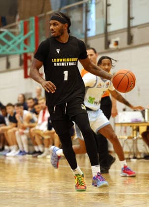 September 1, 2026, Germany, Ludwigsburg, Basketball: MHP Riesen Ludwigsburg vs. Frankfurt Slyliners, Justin Kier LB