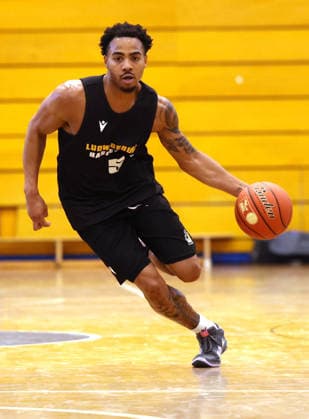 September 1, 2026, Germany, Ludwigsburg, Basketball: MHP Riesen Ludwigsburg vs. Frankfurt Slyliners, Ishmael Leggett LB