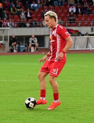 September 1, 2026 xkhx Kassel, Auestadion, Regionalliga Southwest, 2026–2027 Season, KSV Hessen Kassel vs. SV Eintracht Trier, Mirnes Pepic, 20, Hessen Kassel, Free Kick