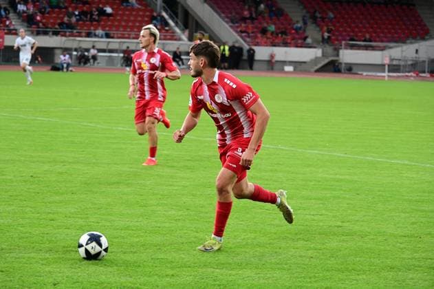 September 1, 2026 xkhx Kassel, Auestadion, Regionalliga Southwest, 2026–2027 season, KSV Hessen Kassel vs. SV Eintracht Trier, Aaron Liesche Prieto 6, Hessen Kassel