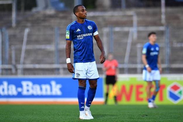 Borussia Dortmund U23 vs. Schalke 04 U23 ** FOR EDITORIAL USE ONLY ** EDITORIAL USE ONLY ** p Soccer Regionalliga West, Matchday 6: Borussia Dortmund U23 vs. Schalke 04 U23 on September 1, 2026, at Rote Erde Stadium in Dortmund. Yassin Ben Balla, Schalke 04 U23, Germany, North Rhine-Westphalia, Dortmund. Copyright ThorstenxTillmann Copyright: ThorstenxTillmann doc87ezw3zsw9wg4o49vgw ,EDITORIAL USE ONLY Copyright: ThorstenxTillmann