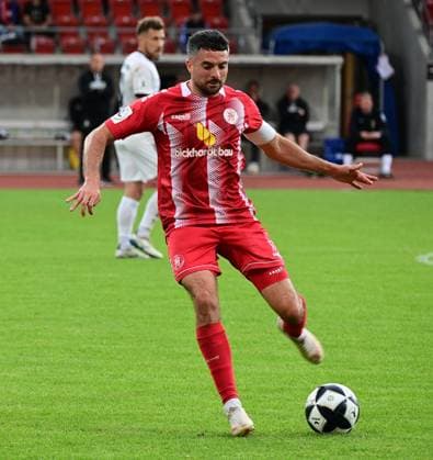 September 1, 2026 xkhx Kassel, Auestadion, Regionalliga Südwest, 2026–2027 Season, KSV Hessen Kassel vs. SV Eintracht Trier, Adrian Bravo Sanchez 17, Hessen Kassel