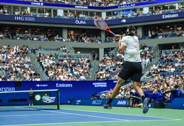 US Open tennis tournament - Day 3 Taylor Fritz of USA in action against Darwin Blanch of USA during Men s Singles first round match of the US Open Tennis Championships, in Flushing Meadows, New York, USA, 01 September 2026. FLUSHING MEADOWS NEW YORK United States  Copyright: xCRISTOBALxHERRERA-ULASHKEVICHx