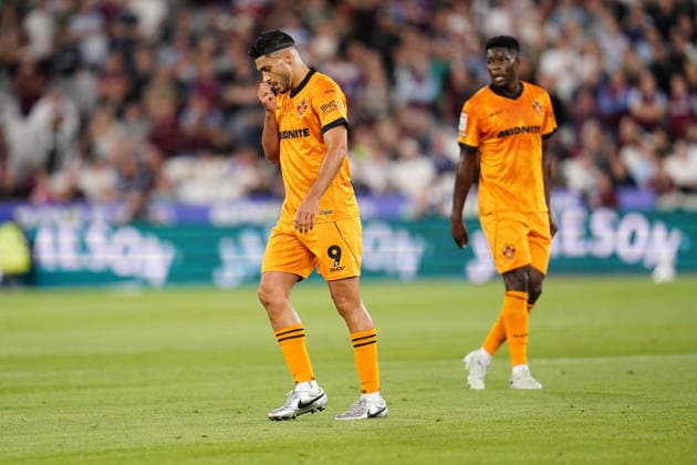 Sky Bet Championship: West Ham United v Wolverhampton Wanderers Raul Jimenez of Wolverhampton Wanderers during the Sky Bet Championship match West Ham United vs Wolverhampton Wanderers at London Stadium, London, United Kingdom on 01 September 2026 (Photo by Harvey Murphy News Images) Copyright: xHarveyxMurphy NewsxImagesx