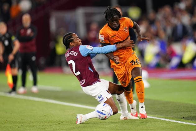 Sky Bet Championship: West Ham United v Wolverhampton Wanderers during the Sky Bet Championship match West Ham United vs Wolverhampton Wanderers at London Stadium, London, United Kingdom on 01 September 2026 (Photo by Harvey Murphy News Images) Copyright: xHarveyxMurphy NewsxImagesx