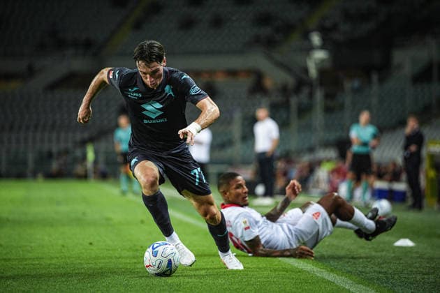 Torino s Alessio Cacciamani during Frecciarossa Italian Cup 2026 2027 soccer match between Torino and Monza at the at the Stadio Olimpico Grande Torino in Turin, north west Italy - Tuesday, September 01, 2026. - Soccer .  Copyright: xMarcoxAlpozzi LaPressex