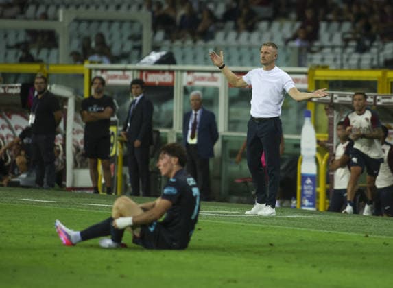 SOCCER - Coppa Italia - Torino FC vs. AC Monza Photo by IPA ABACAPRESS.COM88009324 - Ignazio Abate, manager of Torino FC, during the 2026 27 Coppa Italia match between Torino FC and AC Monza on September 1, 2026, at the Stadio Olimpico Grande Torino in Turin, Italy. Photo by Nderim KACELI Turin Italy  Copyright: xIPAxSport ABACAx