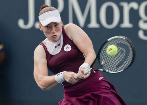 Ella Seidel, US Open Championships, Billie Jean King National Tennis Center, Flushing Meadows, New York, USA . *** Ella Seidel, U.S. Open Championships, Billie Jean King National Tennis Center, Flushing Meadows, New York, USA Copyright: xJuergenxHasenkopfx