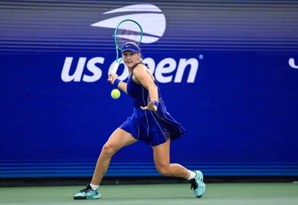 US Open tennis tournament - Day 3 Mirra Andreeva of Russia in action against Janice Tien of Indonesia during the Women s Singles first round match of the US Open Tennis Championships, in Flushing Meadows, New York, USA, 01 September 2026. FLUSHING MEADOWS NEW YORK United States  Copyright: xCRISTOBALxHERRERA-ULASHKEVICHx