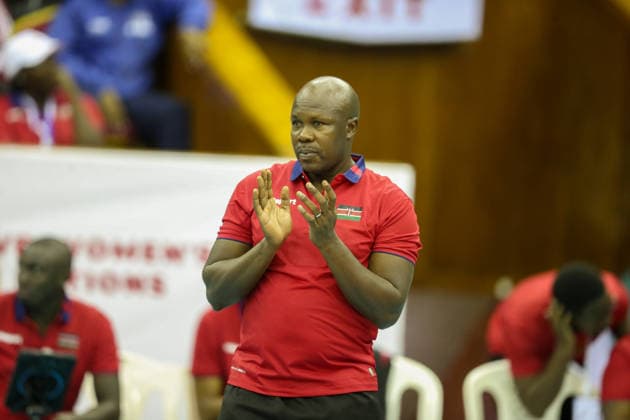 NAIROBI, KENYA - September 1: Coach Omondi Geoffrey, Kenya during the 2026 CAVB Women s African Nations Volleyball Championship between Algeria and Kenya on September 1, 2026 in Nairobi, Kenya. Photo by Chris Omollo Copyright: xx