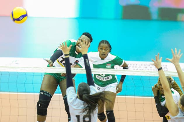 Volleyball, Women, FIVB, African Nations Championship in Nairobi, Algeria v Kenya