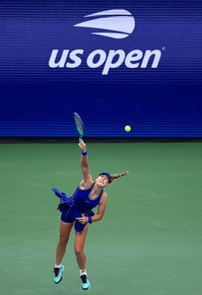 US Open tennis tournament - Day 3 Mirra Andreeva of Russia in action against Janice Tien of Indonesia during the Women s Singles first round match of the US Open Tennis Championships, in Flushing Meadows, New York, USA, 01 September 2026. FLUSHING MEADOWS NEW YORK United States  Copyright: xCRISTOBALxHERRERA-ULASHKEVICHx