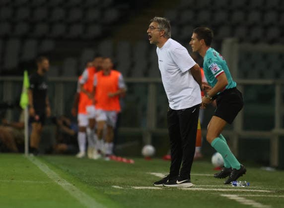 SOCCER - Coppa Italia - Torino FC vs. AC Monza Photo by IPA ABACAPRESS.COM88010762 - Ivan Juric, manager of AC Monza, during the 2026–27 Coppa Italia soccer match between Torino FC and AC Monza on September 1, 2026, at the Stadio Olimpico Grande Torino in Turin, Italy. Photo by Nderim KACELI Turin Italy  Copyright: xIPAxSport ABACAx
