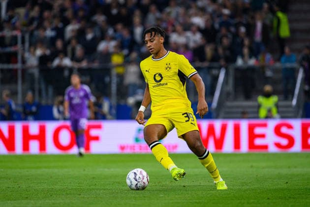 Fußball I Saison 2026-2027 I DFB-Pokal I 1. Runde I HEBC - Borussia Dortmund I 01.09.2026 Filippo Mane (39, Borussia Dortmund) Hamburg Volksparkstadion Hamburg Deutschland *** Soccer 2026–2027 Season DFB Cup First Round HEBC vs. Borussia Dortmund September 1, 2026 Filippo Mane 39, Borussia Dortmund Volksparkstadion, Hamburg, Germany Copyright: xLobecax xHenningxRohlfsx