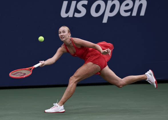 Anastasia Potapova (AUT), US Open Championships, Billie Jean King National Tennis Center, Flushing Meadows, New York, USA . *** Anastasia Potapova (AUT), U.S. Open Championships, Billie Jean King National Tennis Center, Flushing Meadows, New York, USA Copyright: xJuergenxHasenkopfx