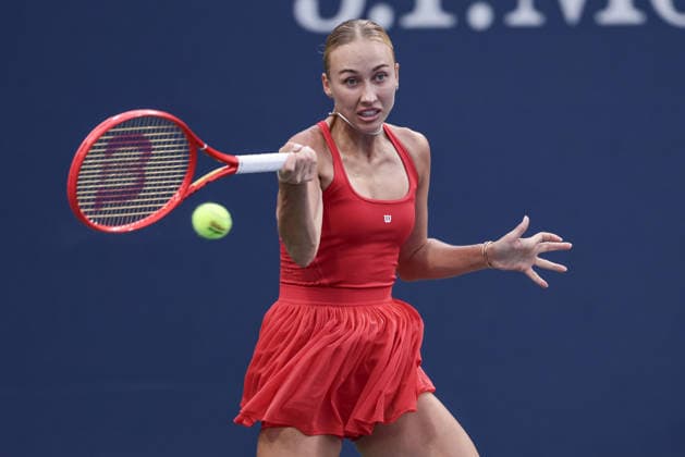 Anastasia Potapova (AUT), US Open Championships, Billie Jean King National Tennis Center, Flushing Meadows, New York, USA . *** Anastasia Potapova (AUT), U.S. Open Championships, Billie Jean King National Tennis Center, Flushing Meadows, New York, USA Copyright: xJuergenxHasenkopfx
