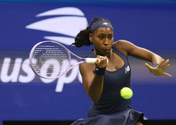 September 1, 2026, New York City, New York, USA: COCO GAUFF of USA during the match against Z. Sonmez of Turkey in the first round of Grand Slam tournament US Open. New York, USA. Gauff won 6:3, 6:4 New York City USA - ZUMAc278 20260901_zsp_c278_004 Copyright: xMarcinxCholewinskix