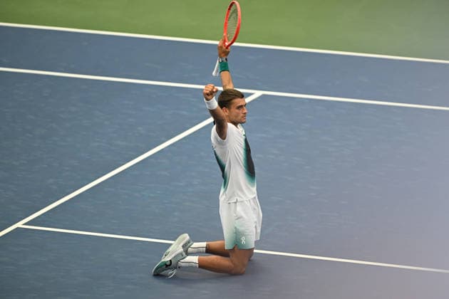 2026 US Open Flavio Cobolli (ITA) FOR EDITORIAL USAGE ONLY ! *** 2026 U.S. Open Flavio Cobolli ITA FOR EDITORIAL USE ONLY