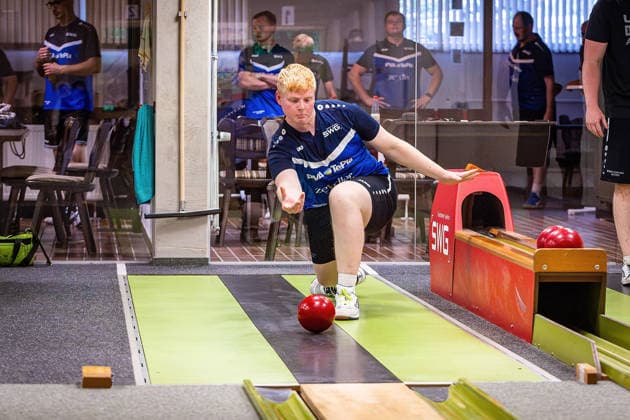 01.09.2026, xovx, Kegeln, Sportkegeln Herren Bundesliga, KC 88 Wettenberg - Saison 2026 2027 Tino Anders (KC 88 Wettenberg) Wettenberg-Wißmar Bürgerhaus Hessen Deutschland (DE) *** September 1, 2026, xovx, Bowling, Men s Bundesliga Bowling, KC 88 Wettenberg 2026–2027 Season, Tino Anders, KC 88 Wettenberg, Wettenberg, Wißmar Community Center, Hesse, Germany, DE