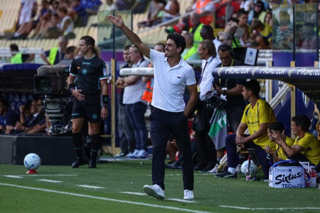 IPA88019462 - Parma Head Coach Carlos Cuesta during the Parma Calcio vs. US Cremonese Coppa Italia match in Parma, Italy, on September 1, 2026  Copyright: xLorenzoxCattani IPAxSportx xx 88019462