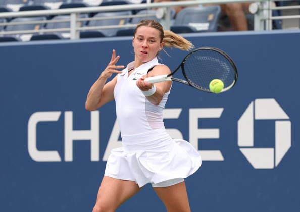 US OPEN 2026 01092026 N Z MAJA CHWALINSKA W TRAKCIE MECZU 1. RUNDY TURNIEJU WIELKIEGO SZLEMA US OPEN MARCIN CHOLEWINSKI NEWSPIX.PL US OPEN 2026 01092026 MAJA CHWALINSKA DURING THE MATCH IN THE FIRST ROUND OF US OPEN NEWSPIX.PL --- newspix.pl 