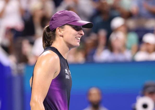 US OPEN 2026 031082026 N Z IGA SWIATEK W TRAKCIE MECZU 1. RUNDY TURNIEJU WIELKIEGO SZLEMA US OPEN MARCIN CHOLEWINSKI NEWSPIX.PL US OPEN 2026 31082026 IGA SWIATEK DURING THE MATCH IN THE FIRST ROUND OF US OPEN NEWSPIX.PL --- newspix.pl 