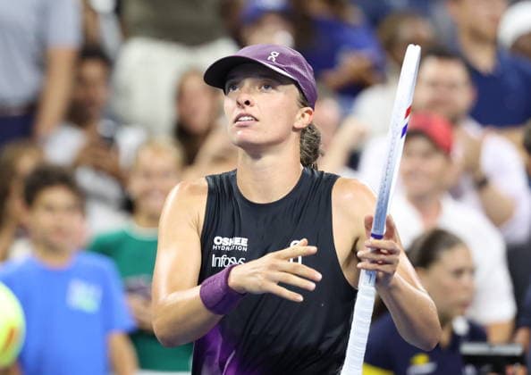 US OPEN 2026 031082026 N Z IGA SWIATEK W TRAKCIE MECZU 1. RUNDY TURNIEJU WIELKIEGO SZLEMA US OPEN MARCIN CHOLEWINSKI NEWSPIX.PL US OPEN 2026 31082026 IGA SWIATEK DURING THE MATCH IN THE FIRST ROUND OF US OPEN NEWSPIX.PL --- newspix.pl 