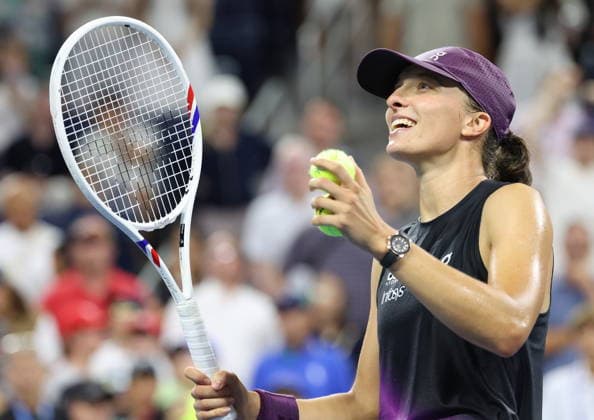 US OPEN 2026 031082026 N Z IGA SWIATEK W TRAKCIE MECZU 1. RUNDY TURNIEJU WIELKIEGO SZLEMA US OPEN MARCIN CHOLEWINSKI NEWSPIX.PL US OPEN 2026 31082026 IGA SWIATEK DURING THE MATCH IN THE FIRST ROUND OF US OPEN NEWSPIX.PL --- newspix.pl 
