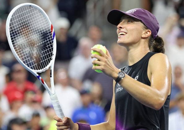 US OPEN 2026 031082026 N Z IGA SWIATEK W TRAKCIE MECZU 1. RUNDY TURNIEJU WIELKIEGO SZLEMA US OPEN MARCIN CHOLEWINSKI NEWSPIX.PL US OPEN 2026 31082026 IGA SWIATEK DURING THE MATCH IN THE FIRST ROUND OF US OPEN NEWSPIX.PL --- newspix.pl 