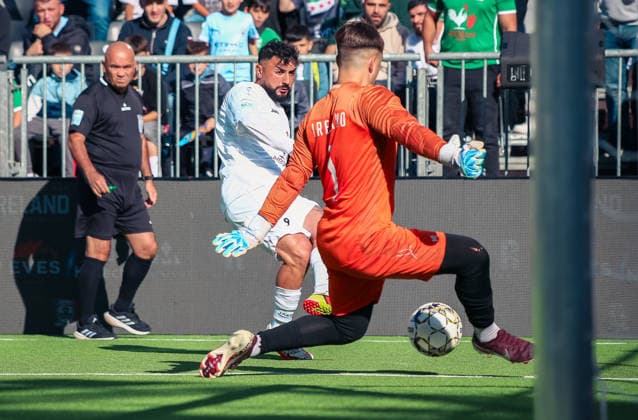 Essen, Germany, Europe SOCCA World Cup 2026, 6-on-6 small-field soccer, group stage match between Syria and Ireland, goal by Aias Aosman Copyright: xAymanxAlahmedx