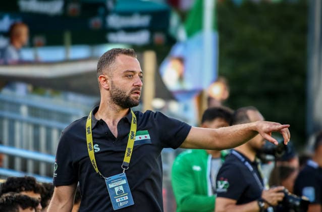 Essen, Germany, Europe SOCCA World Cup 2026, 6-on-6 small-field soccer, group stage match between Syria and Ireland ABDULRAHMAN SAKET Head Coach Copyright: xAymanxAlahmedx