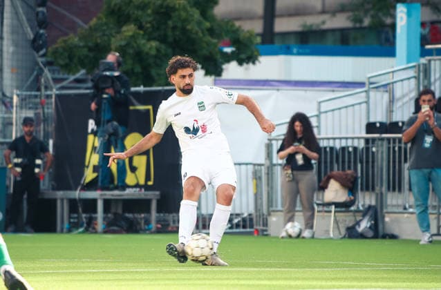 Essen, Germany, Europe SOCCA World Cup 2026, 6-on-6 small-field soccer, group stage match between Syria and Ireland: highlights, tackles, players, and emotions during the game as part of the international SOCCA World Cup in Essen Copyright: xAymanxAlahmedx