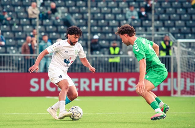 Essen, Germany, Europe SOCCA World Cup 2026, 6-on-6 small-field soccer, group stage match between Syria and Ireland: highlights, tackles, players, and emotions during the game as part of the international SOCCA World Cup in Essen Copyright: xAymanxAlahmedx