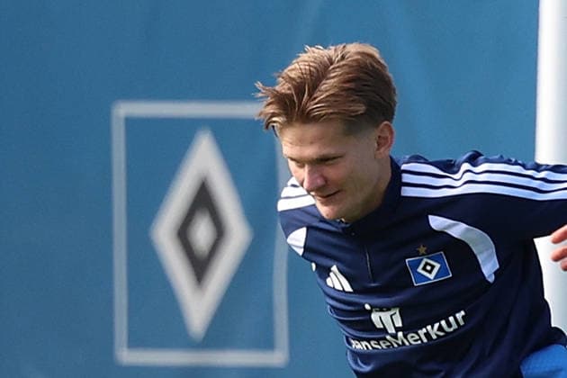 02.09.2026, xrekx, Fussball 1.Bundesliga, Hamburger SV - Training v.l. David Moller Wolfe (Hamburger SV) Hamburg *** September 2, 2026, xrekx, Soccer, Bundesliga 1, Hamburger SV Training: David Moller Wolfe, Hamburger SV, Hamburg