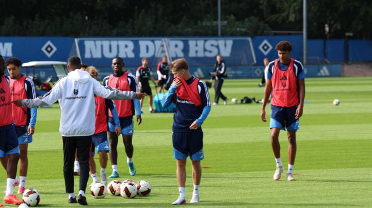 02.09.2026, xrekx, Fussball 1.Bundesliga, Hamburger SV - Training v.l. David Moller Wolfe (Hamburger SV) Hamburg *** September 2, 2026, xrekx, Soccer, Bundesliga 1, Hamburger SV Training: David Moller Wolfe, Hamburger SV, Hamburg