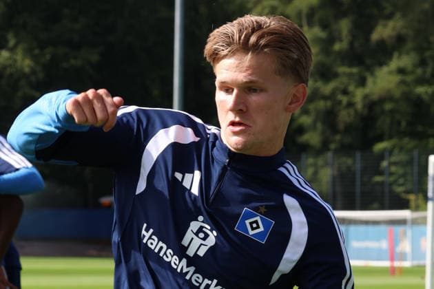 02.09.2026, xrekx, Fussball 1.Bundesliga, Hamburger SV - Training v.l. David Moller Wolfe (Hamburger SV) Hamburg *** September 2, 2026, xrekx, Soccer, Bundesliga 1, Hamburger SV Training: David Moller Wolfe, Hamburger SV, Hamburg