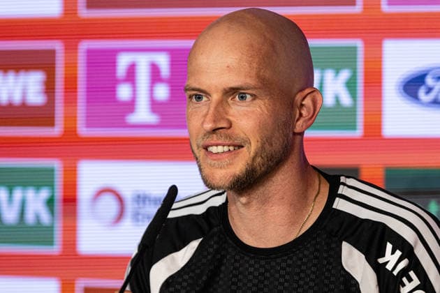 Pressekonferenz von 1.FC Köln; 02.09.2026 Rene Wagner (Cheftrainer) während einer Pressekonferenz. Pressekonferenz von 1.FC Köln vor dem Bundesligaspiel gegen VfB stuttgart; 02.09.2026 DFL regulations prohibit any use of photographs as image sequences and or quasi video. *** 1 FC Köln press conference, September 2, 2026: Head Coach Rene Wagner during a press conference. 1 FC Köln press conference ahead of the Bundesliga match against VfB Stuttgart, September 2, 2026. DFL regulations prohibit any use of photographs as image sequences and or quasi-video Copyright: xBEAUTIFULxSPORTS Buriakovx
