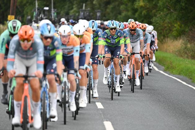2026 Lloyds Tour of Britain Men Picture by Zac Williams SWpix.com - 02 09 2026 - Cycling - UCI ProSeries - 2026 Lloyds Tour of Britain Men - Stage 1: Lincoln to Lincoln (182.5km) - The Peloton Cycling Copyright: x xSWpix.comx(t axPhotographyxHubxLtd)xZacxWilliams SWpix.comx SWP-3030-21794