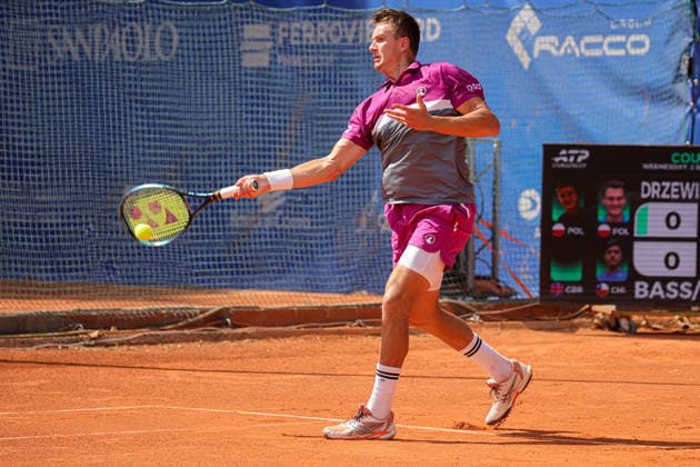 IPA88030943 - Karol Drzewiecki (POL) and Piotr Matuszewski (POL) during the Como Lake Challenger, an international tennis tournament in Como, Italy, on September 2, 2026  Copyright: xRobertaxCorradin IPAxSportx xx 88030943