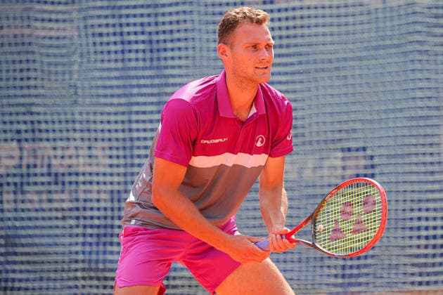 IPA88030946 - Karol Drzewiecki (POL) and Piotr Matuszewski (POL) during the Como Lake Challenger, an international tennis tournament in Como, Italy, on September 2, 2026  Copyright: xRobertaxCorradin IPAxSportx xx 88030946