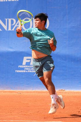 IPA88030940 - Matias Soto (CHI) during the Como Lake Challenger, an international tennis tournament in Como, Italy, on September 2, 2026  Copyright: xRobertaxCorradin IPAxSportx xx 88030940