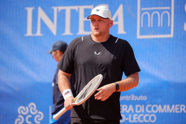 IPA88030948 - Finn Bass (GBR) during the Como Lake Challenger, an international tennis tournament in Como, Italy, on September 2, 2026  Copyright: xRobertaxCorradin IPAxSportx xx 88030948